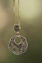 Load image into Gallery viewer, Champagne &amp; Canary Yellow Diamond Pendant
